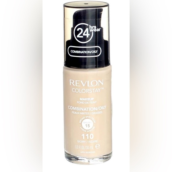 Revlon ColorStay Makeup Foundation, 110 Ivory, 1.0 fl oz/30 ml, NWOT - Picture 1 of 4